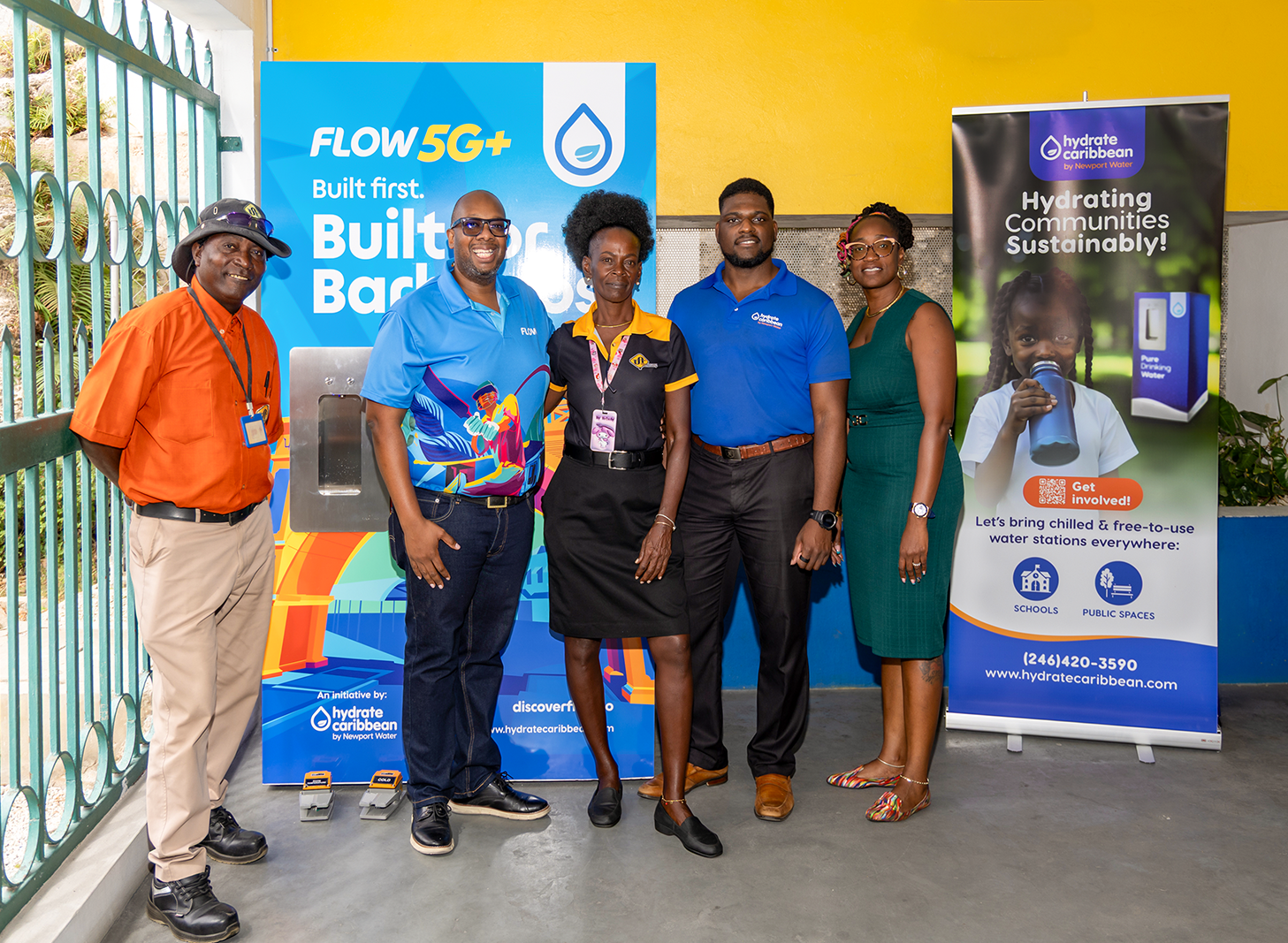 Hydrate Caribbean - FLOW Barbados - Constitution River Terminal - Barbados 3