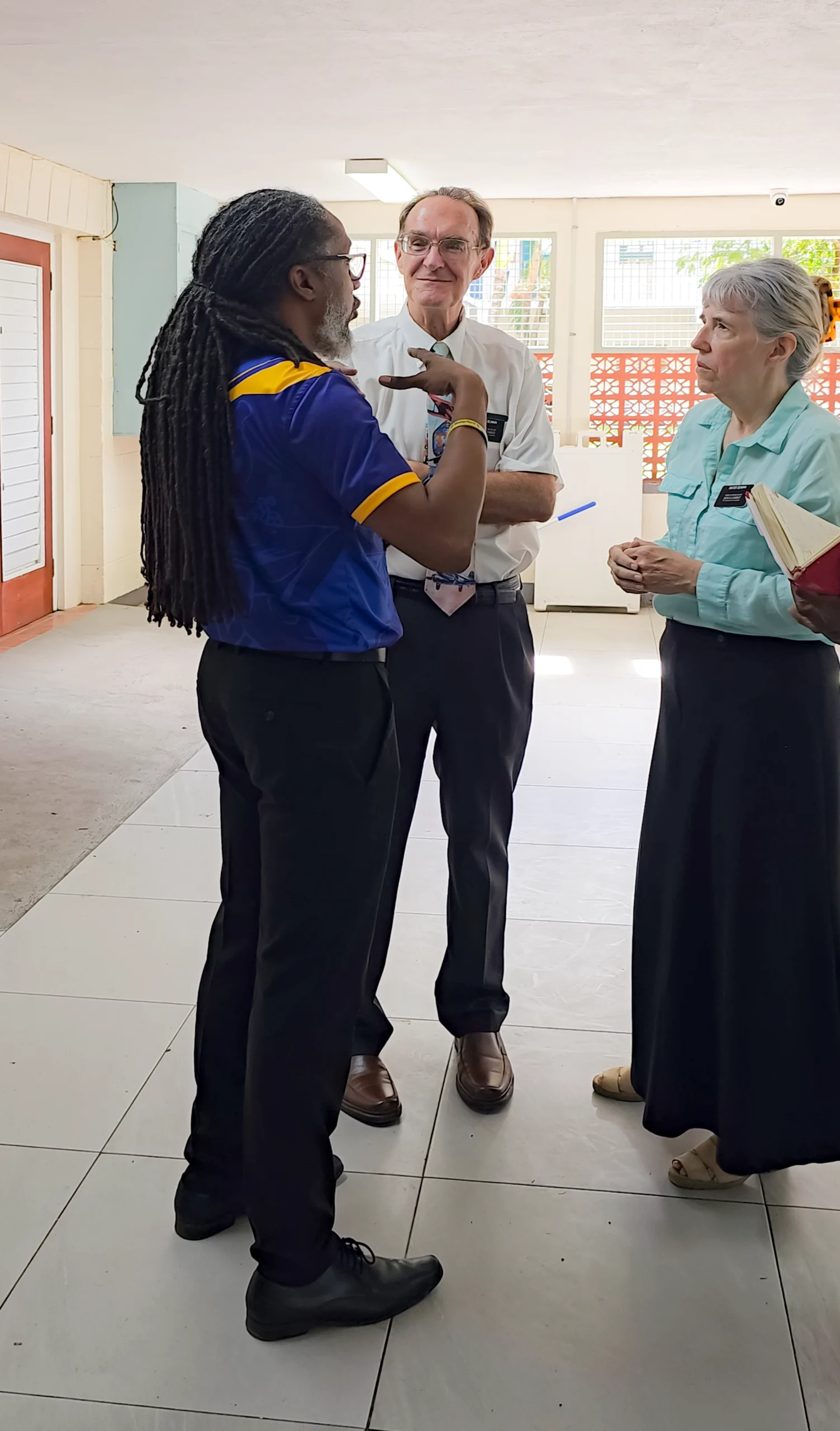 Hydrate Caribbean - Combermere School - Principal + Sponsors + LDS Church - Diabetes Foundation - Barbados