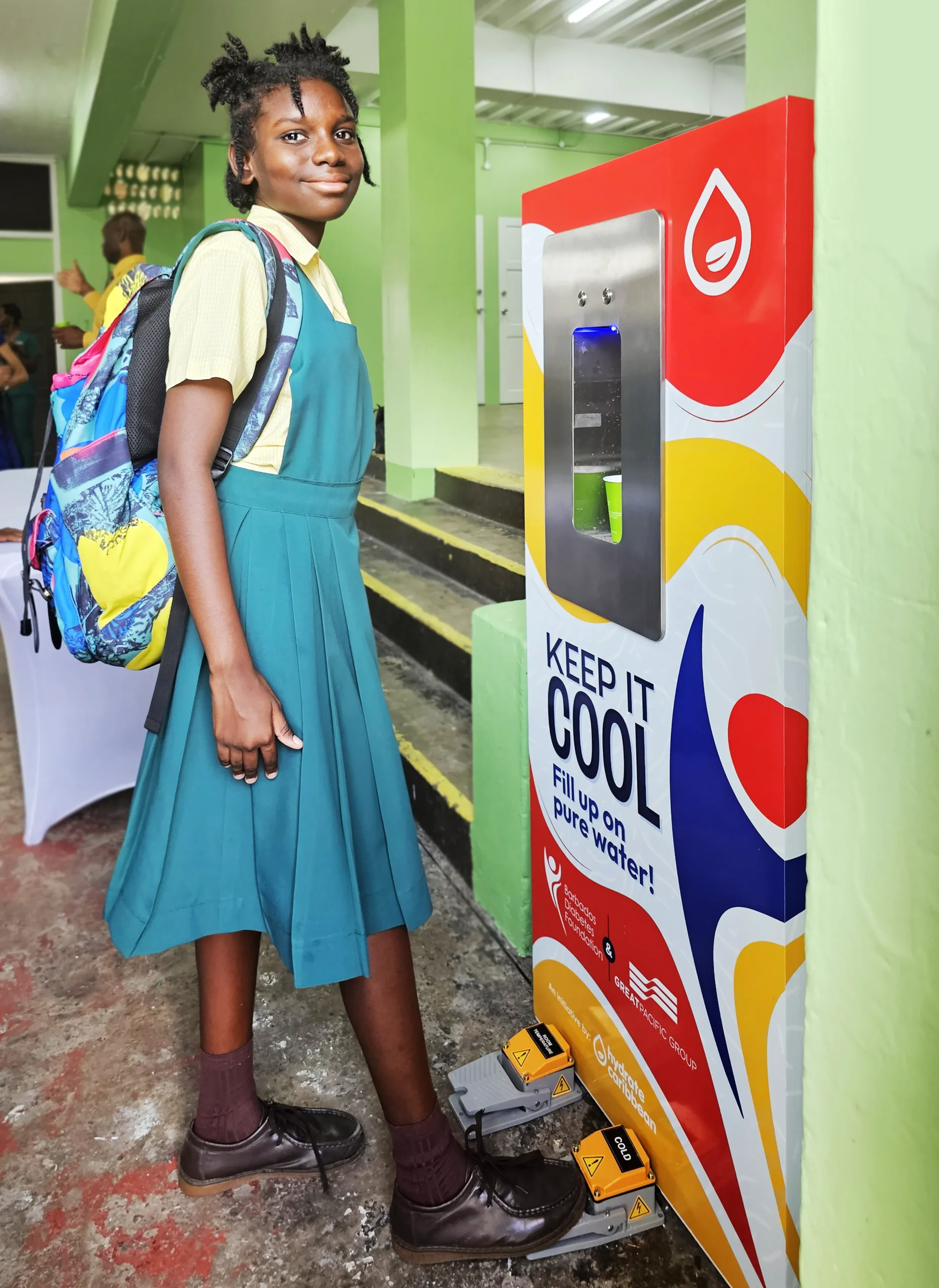Diabetes-Foundation-Hydrate-Caribbean-Parkinson-Great-Pacific-Group-Barbados-Water-Hydrate-Station-2