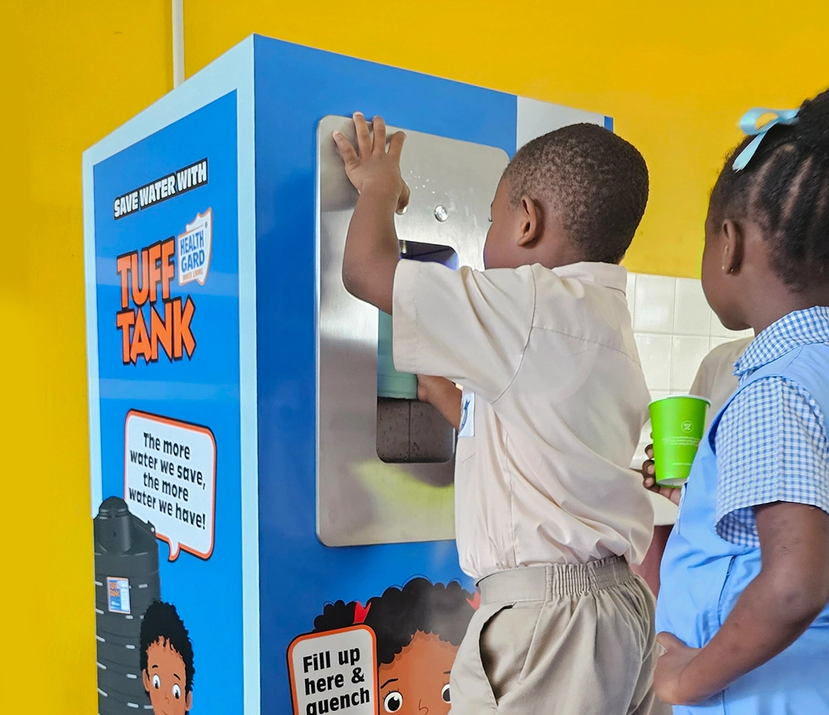 Luther Thorne Gets Free-to-Use Water Station