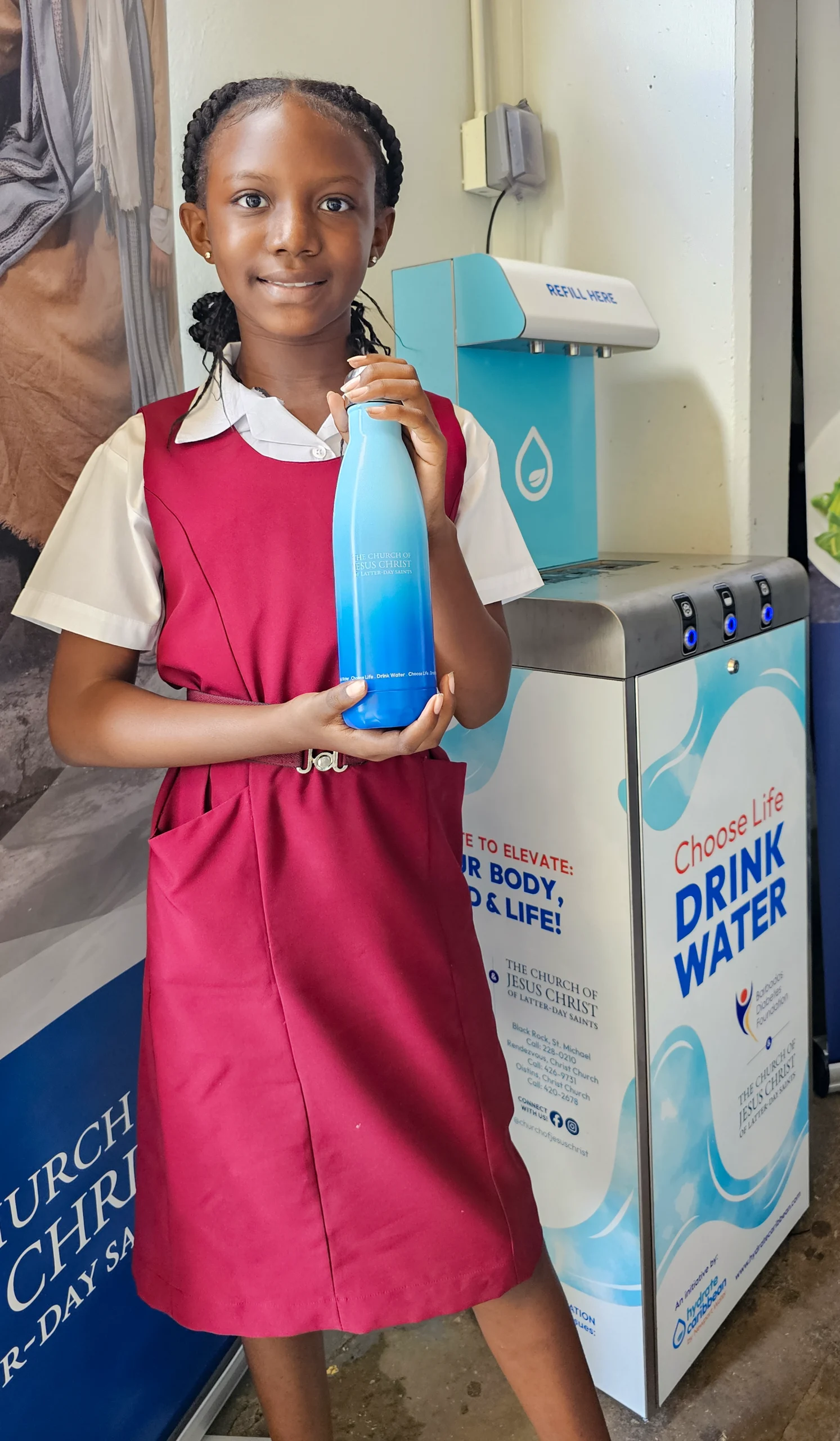 Hydrate Caribbean - Graydon Sealy - Student - LDS Church - Diabetes Foundation - Barbados